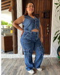 JEANS CARGO 6917 PLUS