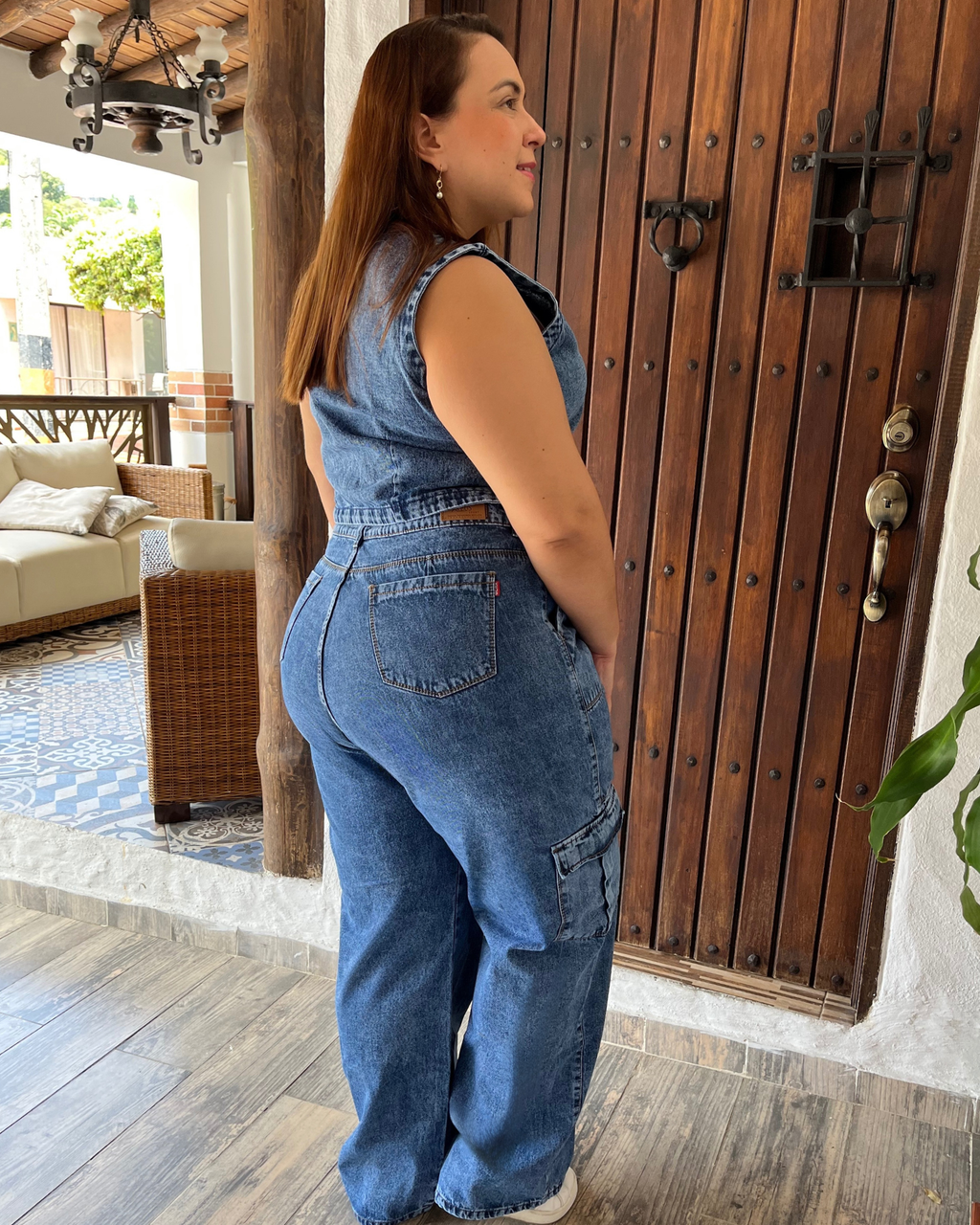 JEANS CARGO 6917 PLUS