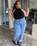 MOM FLARE JEAN 0434