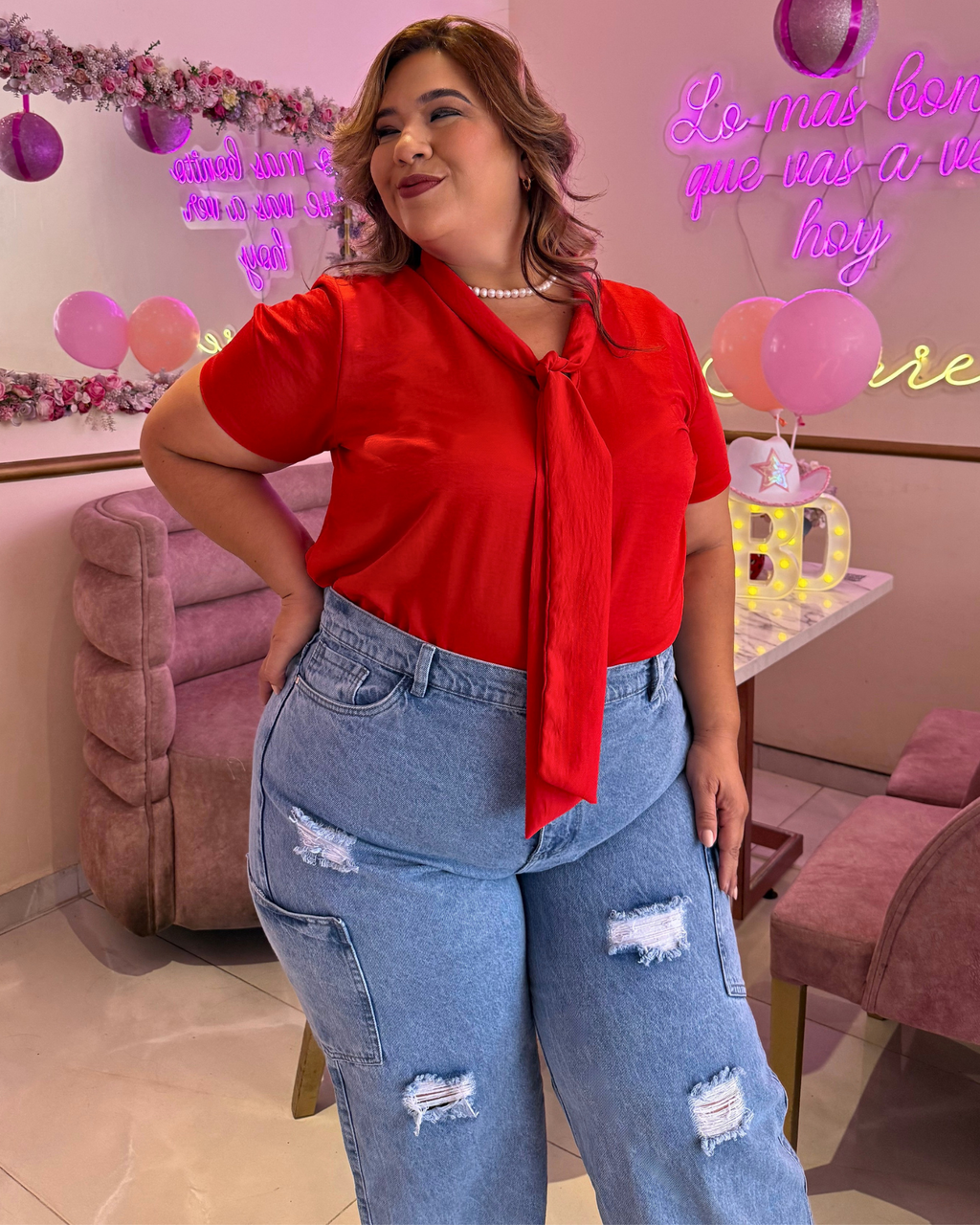 MOM FLARE JEAN 7516
