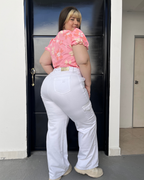 PANTALON CARGO BLANCO 8001
