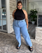 MOM FLARE JEAN 0434