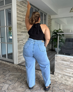 MOM FLARE JEAN 0434