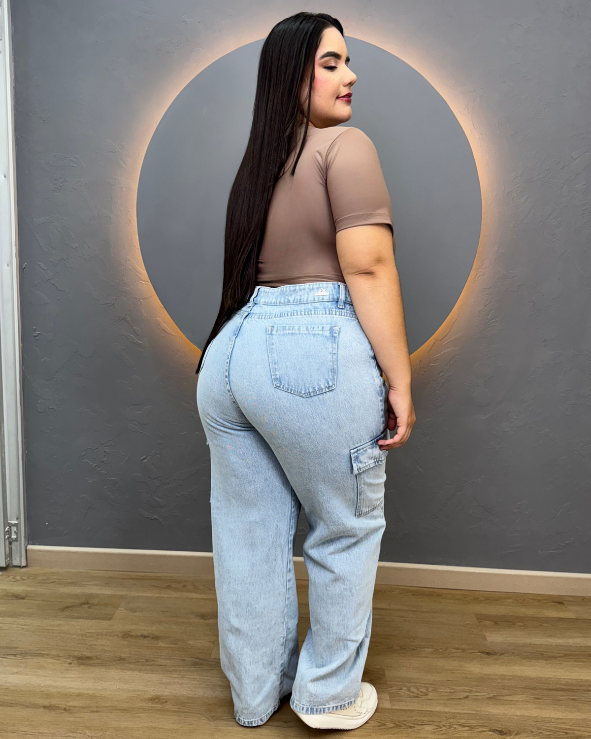 PANTALON CARGO JEAN 6322