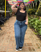 MOM FLARE JEAN 6954