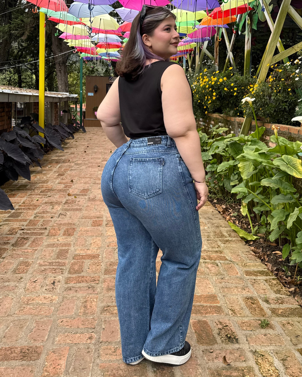 MOM FLARE JEAN 6954