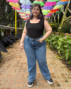 MOM FLARE JEAN 6954