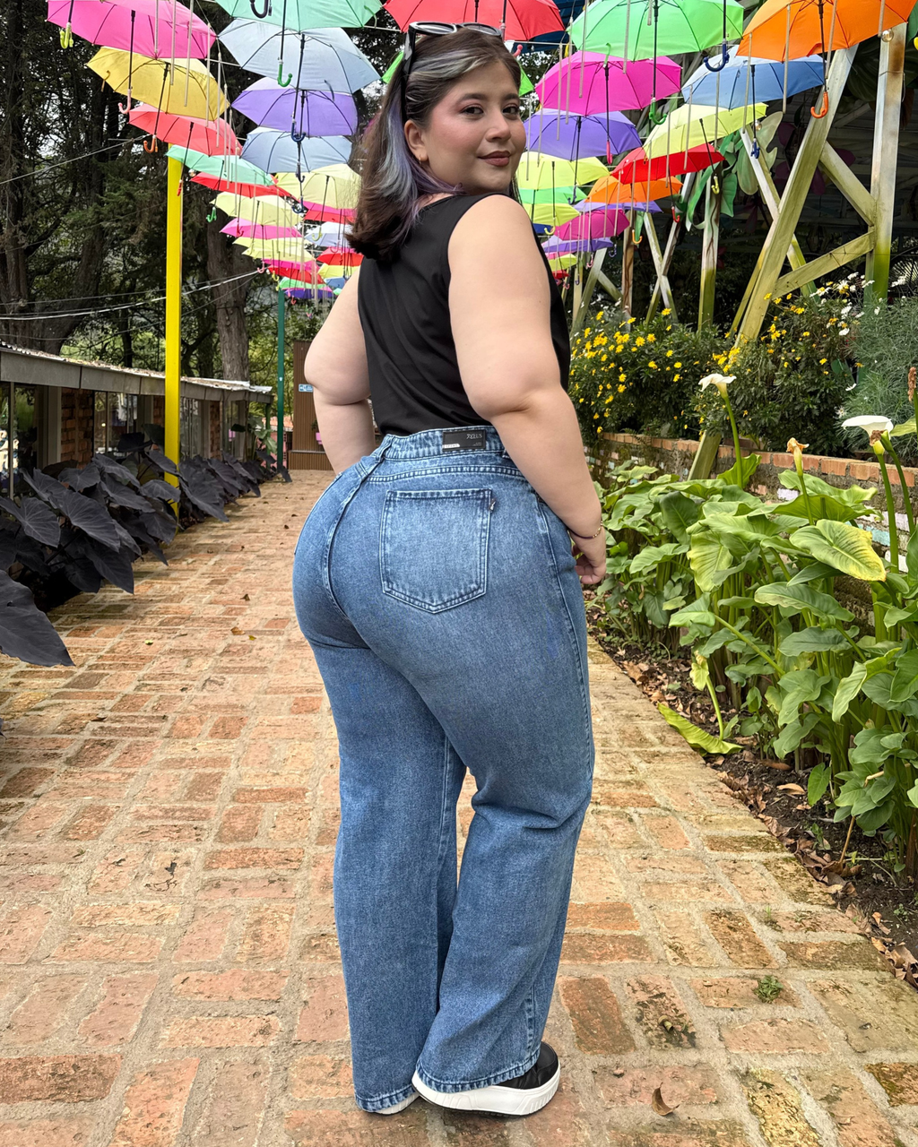 MOM FLARE JEAN 6954