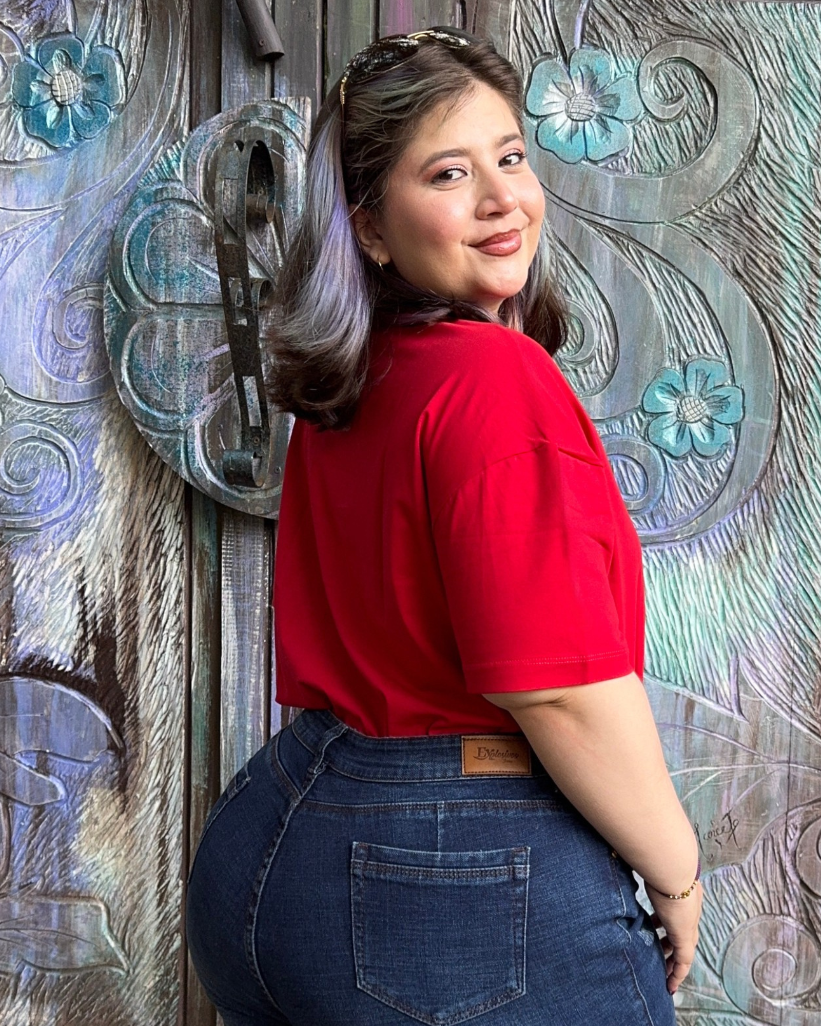 BLUSA DURANIA ROJA DUR2