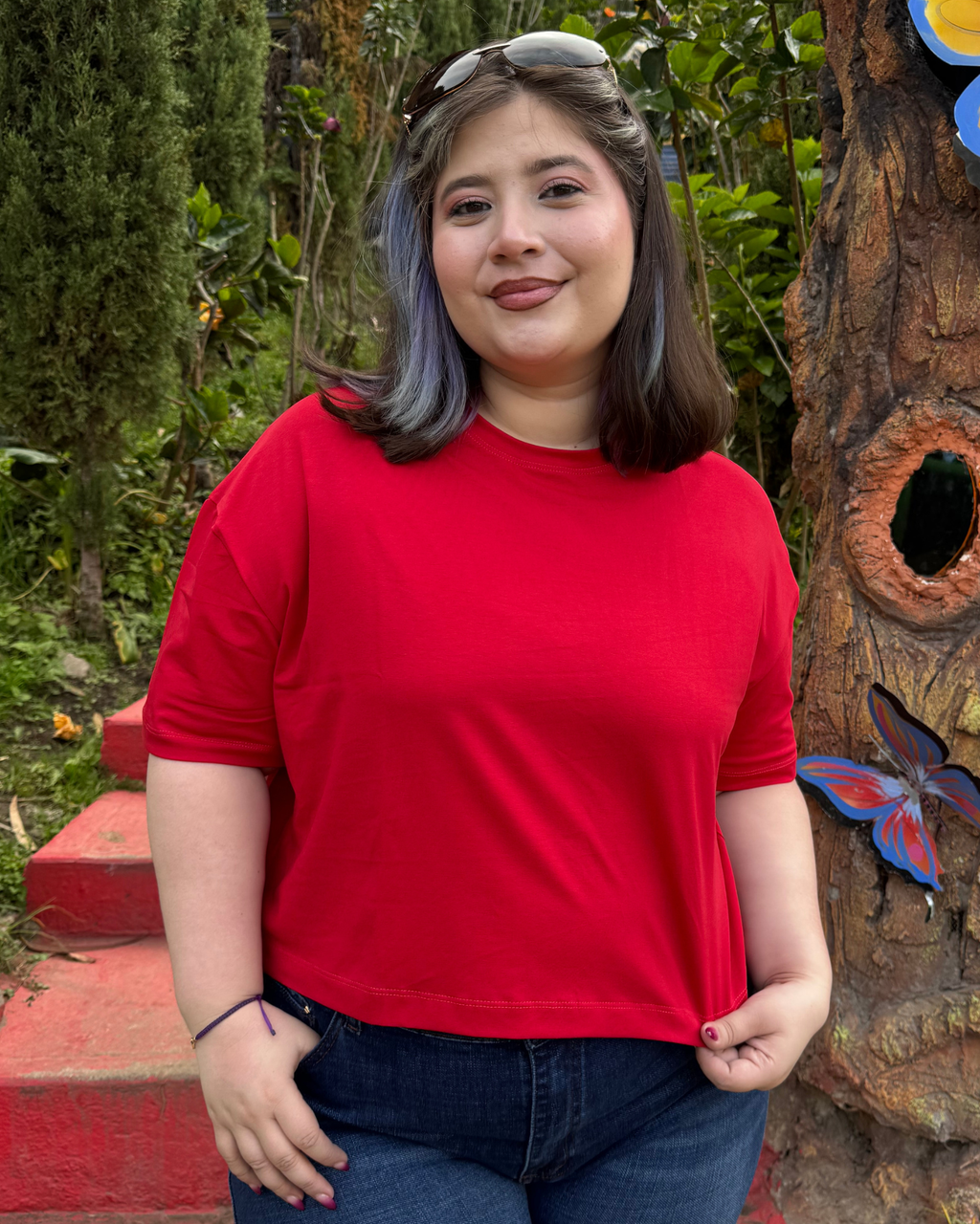 BLUSA DURANIA ROJA DUR2