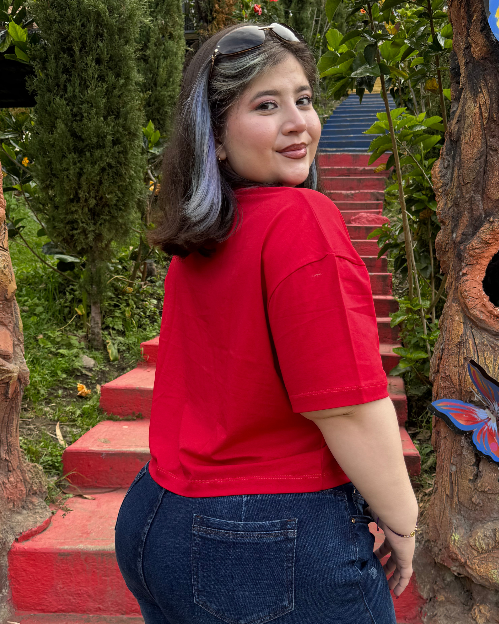 BLUSA DURANIA ROJA DUR2