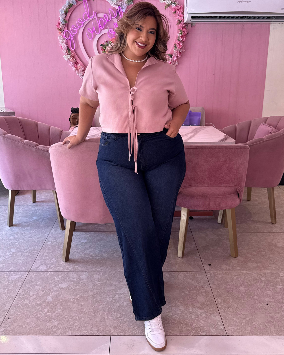 MOM FLARE JEAN 7513