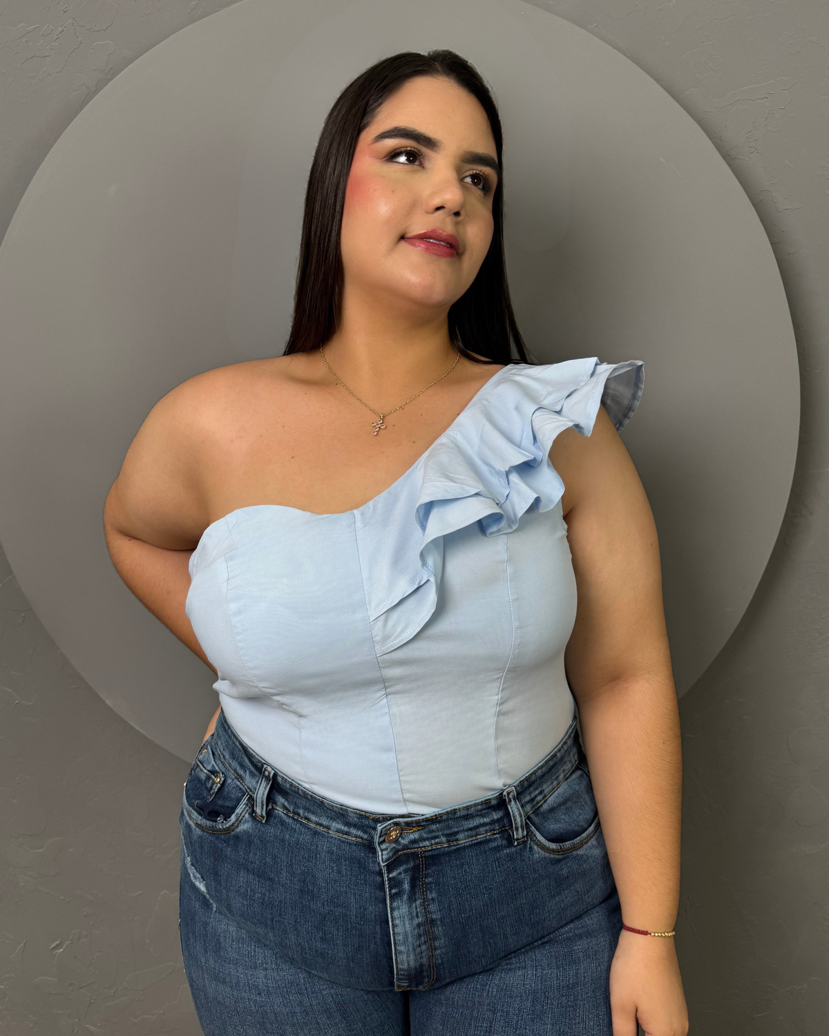 BLUSA GALERAS AZUL GAL6