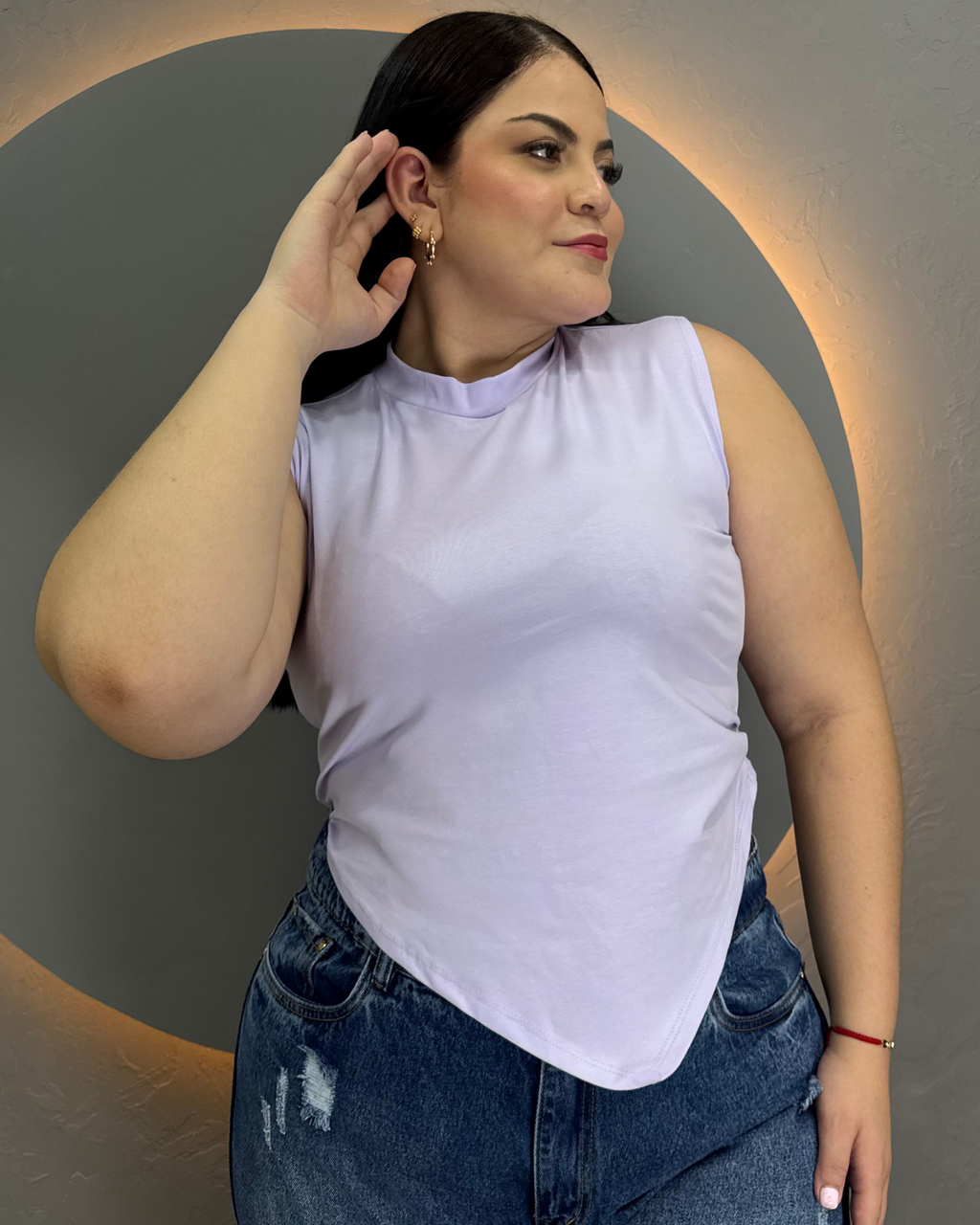 BLUSA BOCHALEMA LILA BCH4