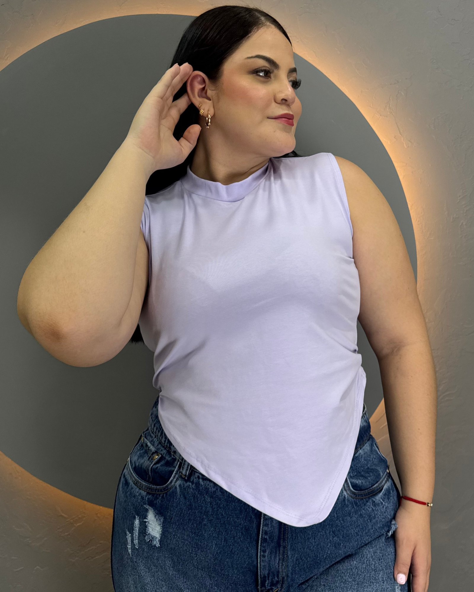 BLUSA BOCHALEMA LILA BCH4