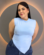 BLUSA BOCHALEMA AZUL BCH6