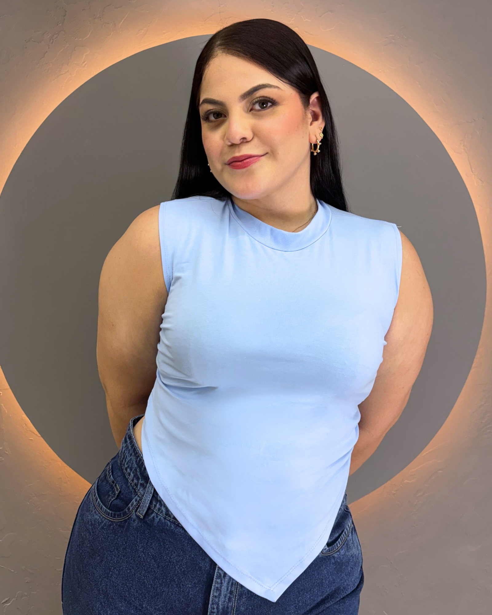 BLUSA BOCHALEMA AZUL BCH6