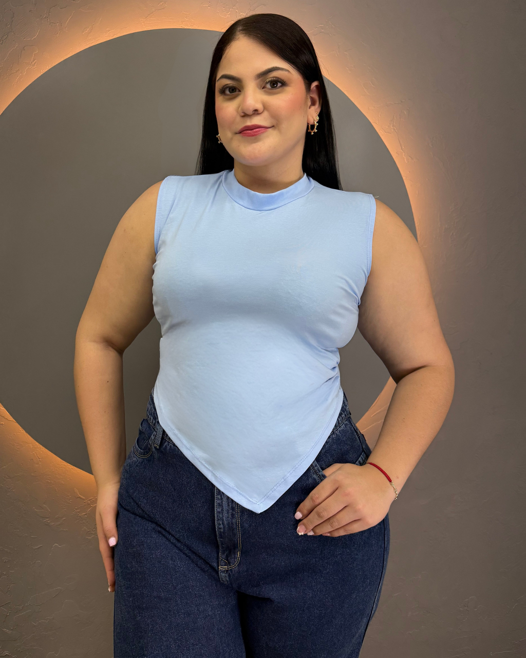 BLUSA BOCHALEMA AZUL BCH6