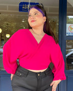 BLUSA BOSCONIA FUCSIA BOS9