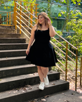 VESTIDO JEAN NEGRO 5318