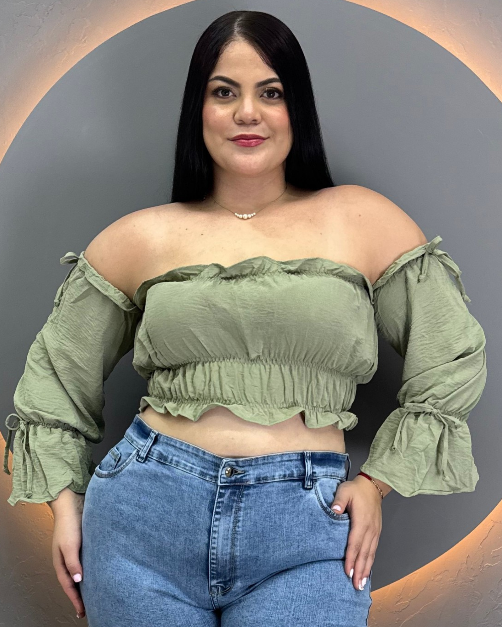 BLUSA MOCOA VERDE MOCC