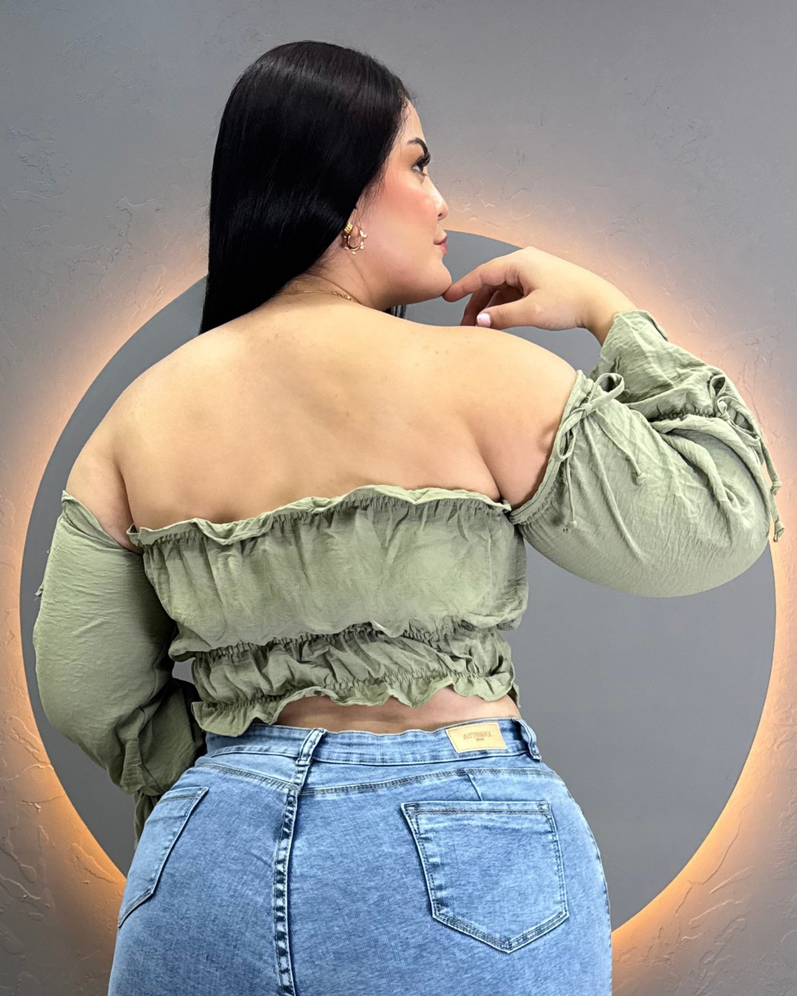 BLUSA MOCOA VERDE MOCC