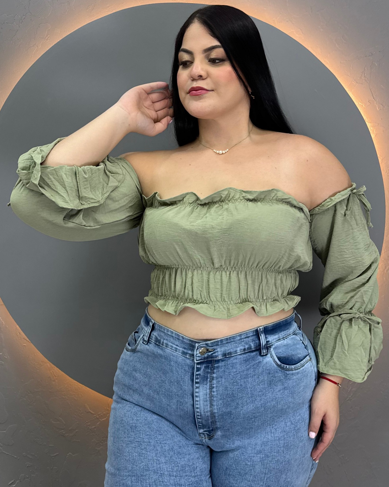 BLUSA MOCOA VERDE MOCC