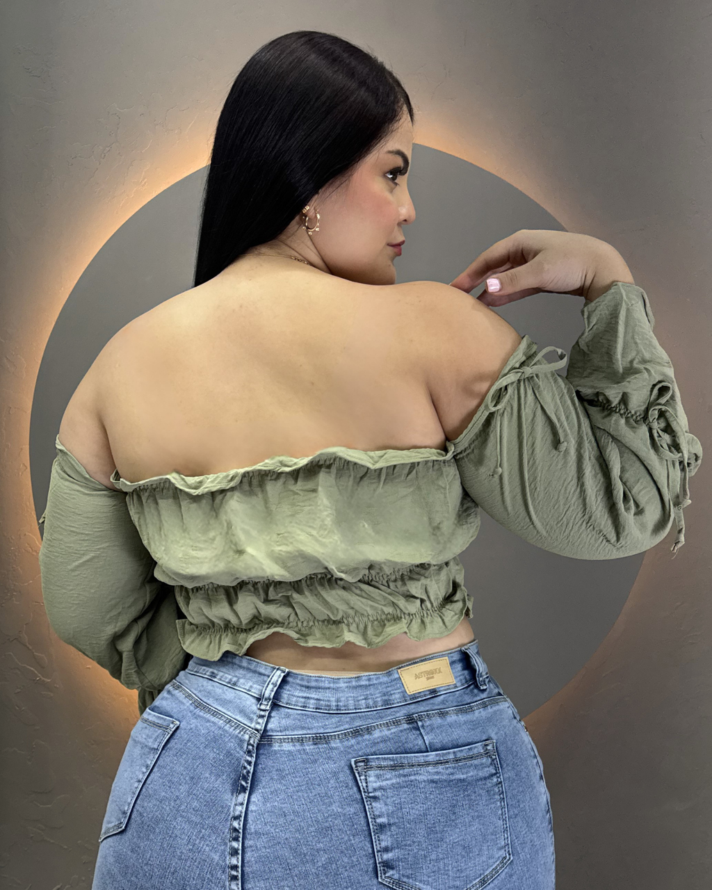 BLUSA MOCOA VERDE MOCC