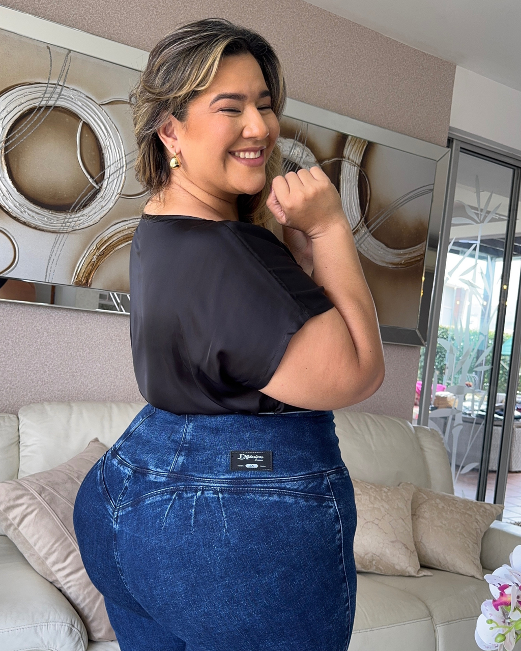 BLUSA SAMPUÉS NEGRA SAM4