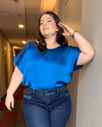 BLUSA SAMPUÉS AZUL SAM5
