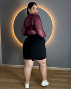 SHORT DOMINICA NEGRO DMC1
