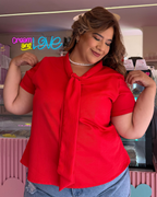 BLUSA VILLA CARO ROJA VLC3