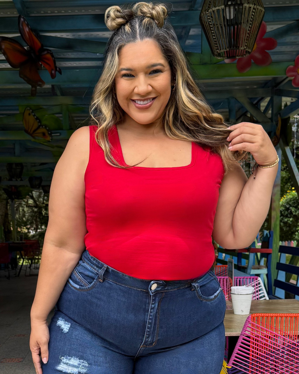 BLUSA PELAYA ROJA PELB