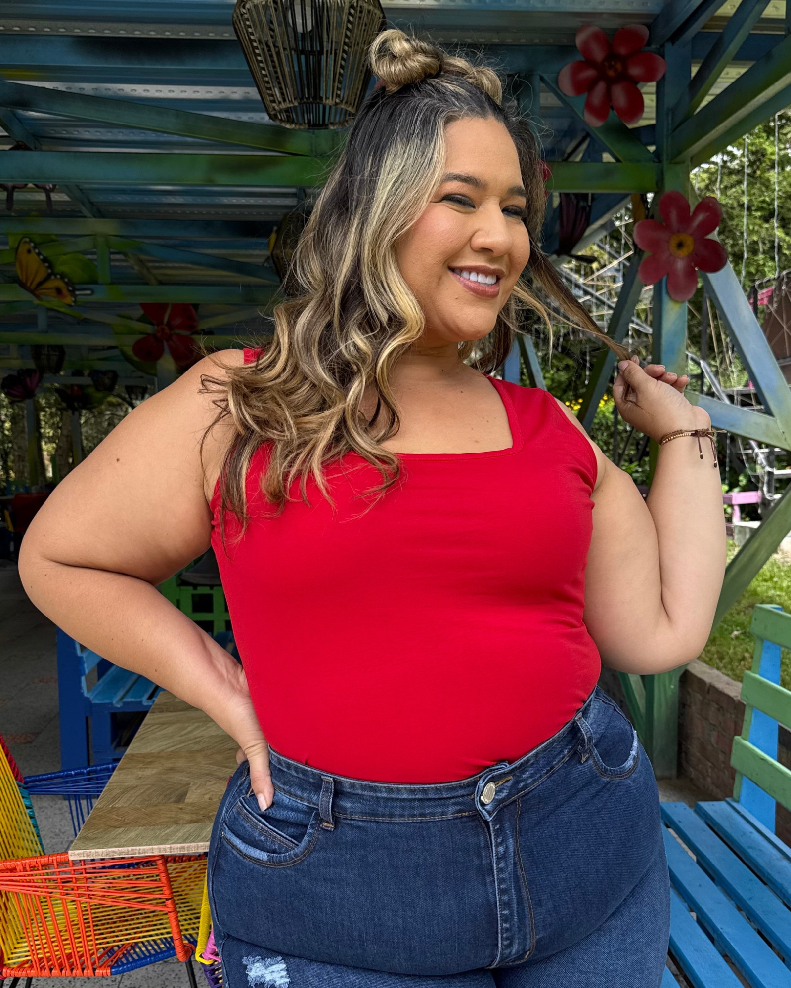 BLUSA PELAYA ROJA PELB